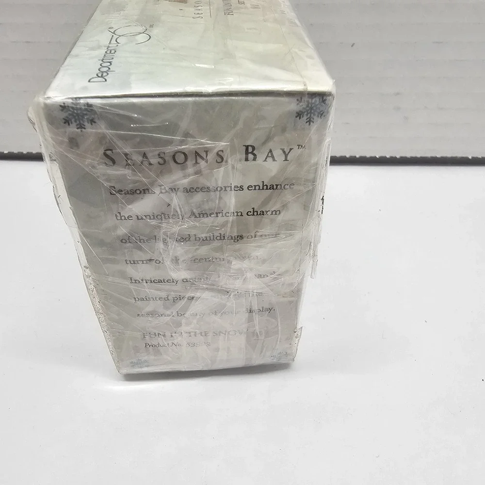 Dept 56 - Seasons Bay - Fun in the‎ Snow - #53323 New Sealed 1998 Retired